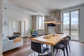 Апартаменты Vilnius Apartments & Suites - Gedimino avenue Вильнюс Роскошные апартаменты с 2 спальнями-16
